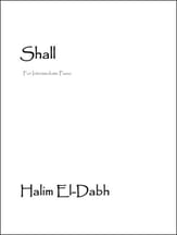 Shall piano sheet music cover